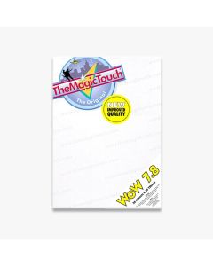 Magic Touch WOW 7.8 Transfer Paper – Premium No-Cut, No-Weed Solution 50 pack