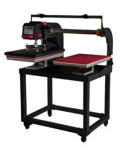 DBLDBL Heat Press (V3): Double Station, Sliding, Semi-Automatic Pneumatic Heat Press (DOUBLE STATIONS, each 16 inches x 20 inches)