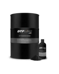 Black DTF PreTreat Powder TPU Hot Melt Adhesive for DTF Transfers