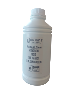 Diamond Clear + Catalyst High-Durability Top Coat for Ceramic, Glass & Steel